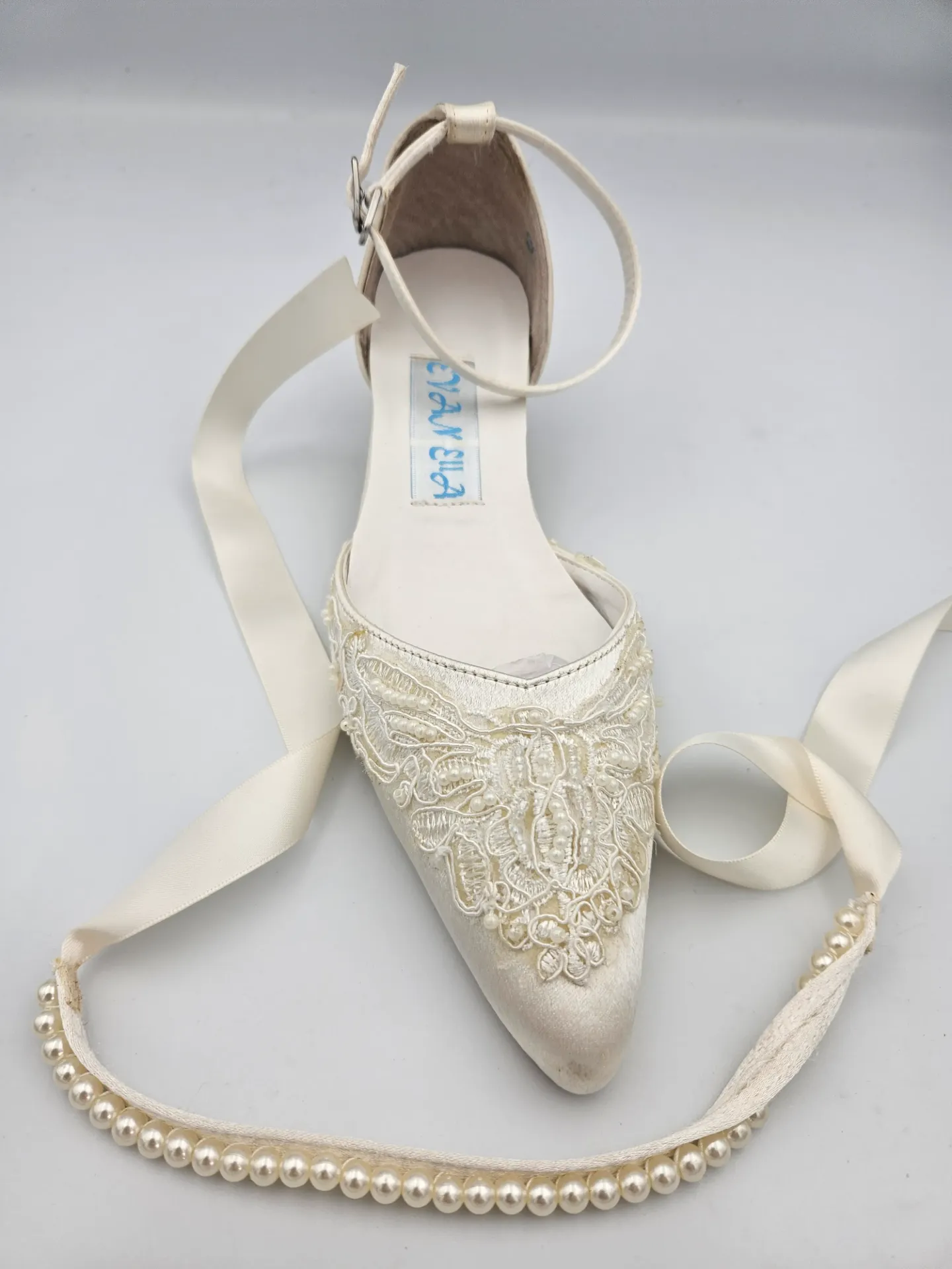 Brautschuhe 3BS129 (Weiss, EU 37)