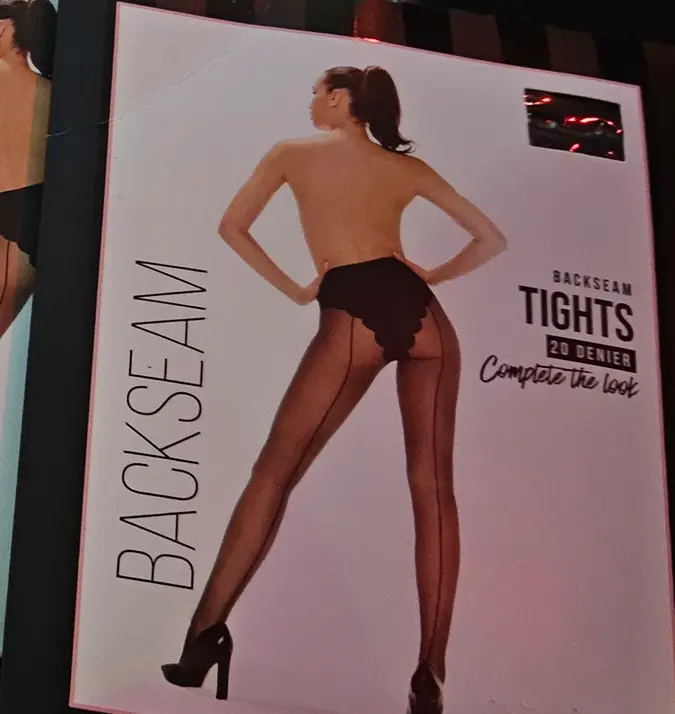 Hunkemöller Backseam Tights – 20 Denier Grösse L-XL
